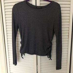 Dark gray long sleeve